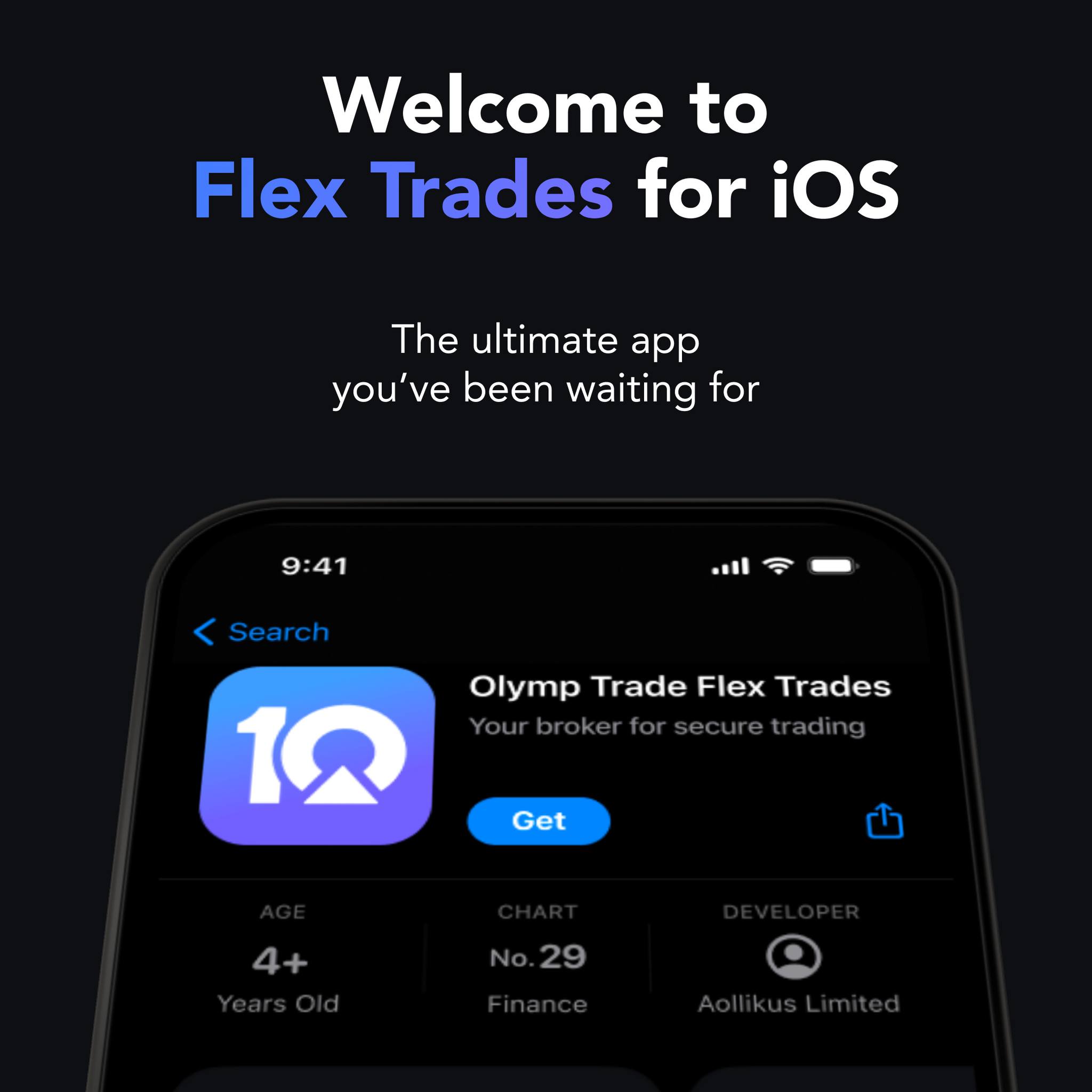 ứng dung trading flex trên ios cho người dùng Việt